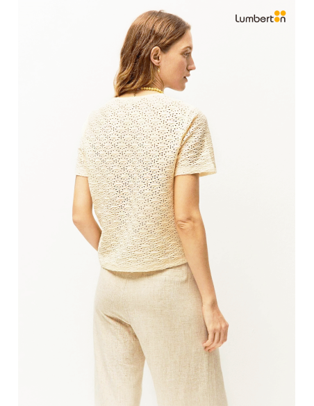 Camiseta Calada CrudoCT362 Systemaction