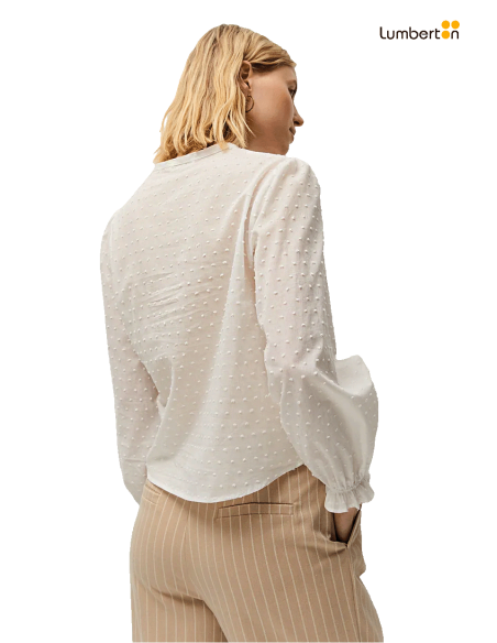Camisa Plumeti BlancoCA156R Systemaction