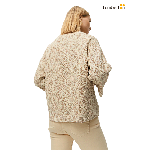 Chaqueta Jaquard BeigeCQ126... 2