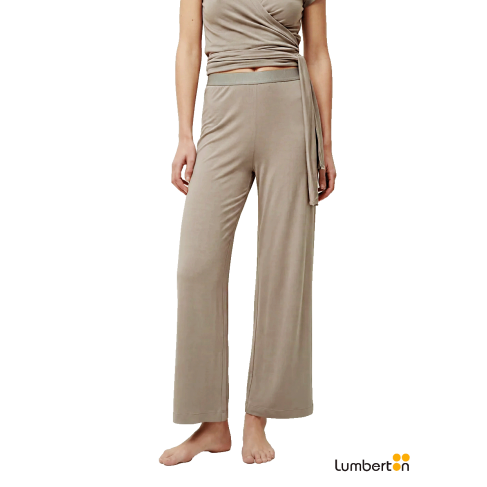 Pantalón Ancho Con...