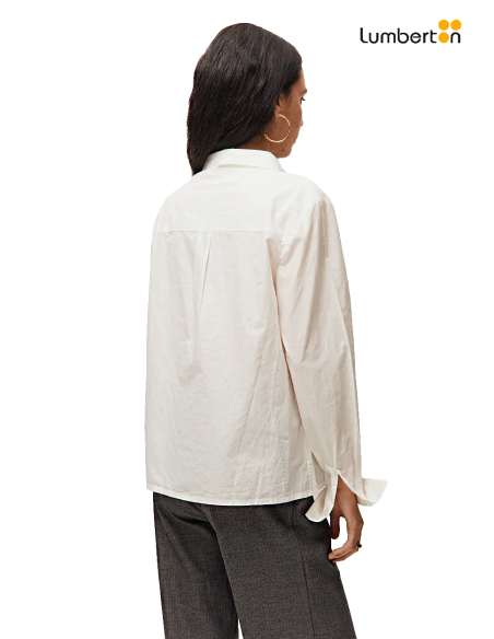 Camisa Básica Blanca M/LCA949 Systemaction