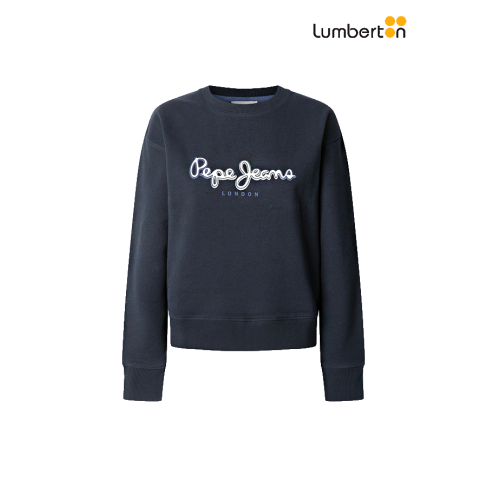 Sudadera Azul Marino Logo...