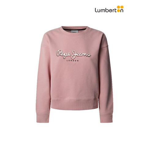 Sudadera Rosa Logo Pepe...