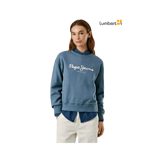 Sudadera Azul Con Logo FrontalBADDY...