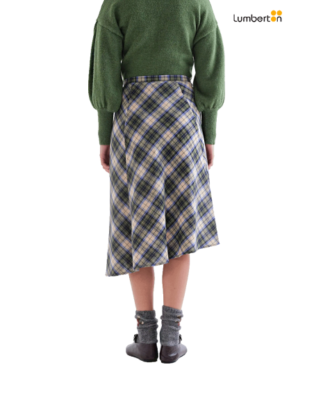 Falda Midi Rombos Multicolor11036 Compañía Fantástica