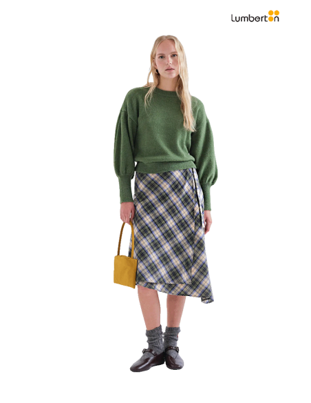 Falda Midi Rombos Multicolor11036 Compañía Fantástica