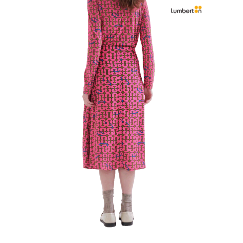 Falda Midi Rosa... 2