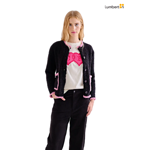 Chaqueta Negra Detalle...