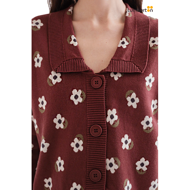 Chaqueta Granate Estampada10203...
