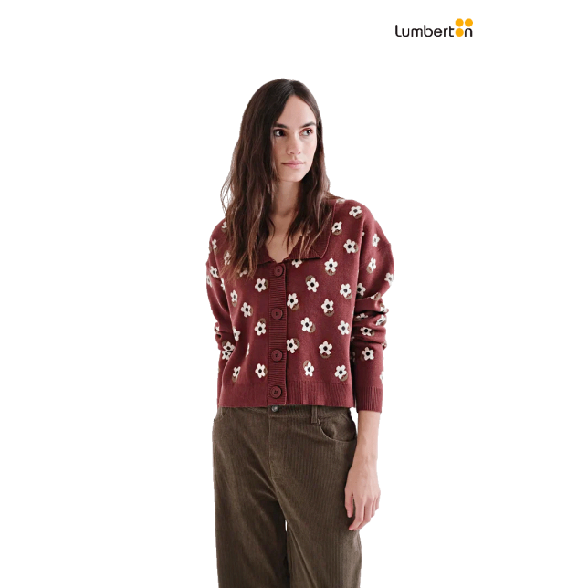 Chaqueta Granate Estampada10203...