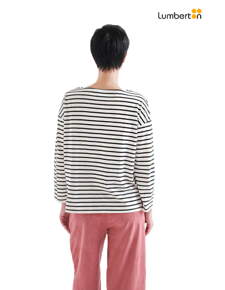 Camiseta M/L Rayas Multicolor42014 Campañía Fantástica