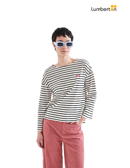 Camiseta M/L Rayas Multicolor42014 Campañía Fantástica