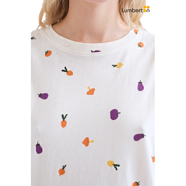 Camiseta M/C Blanca Estampada42004...