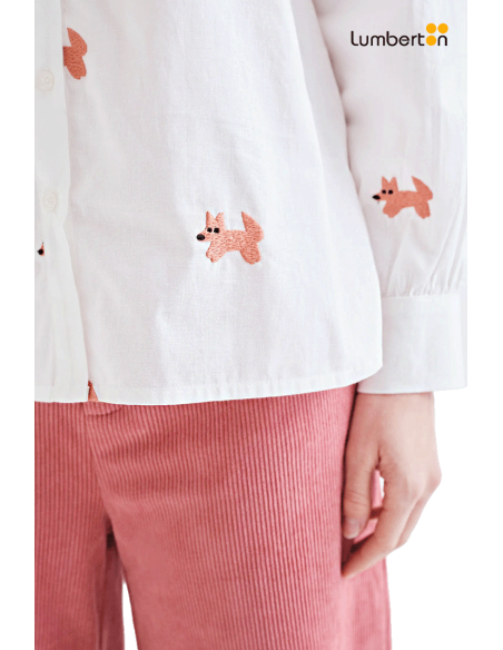 Camisa Cruda M/L Estampado41012 Compañía Fantástica