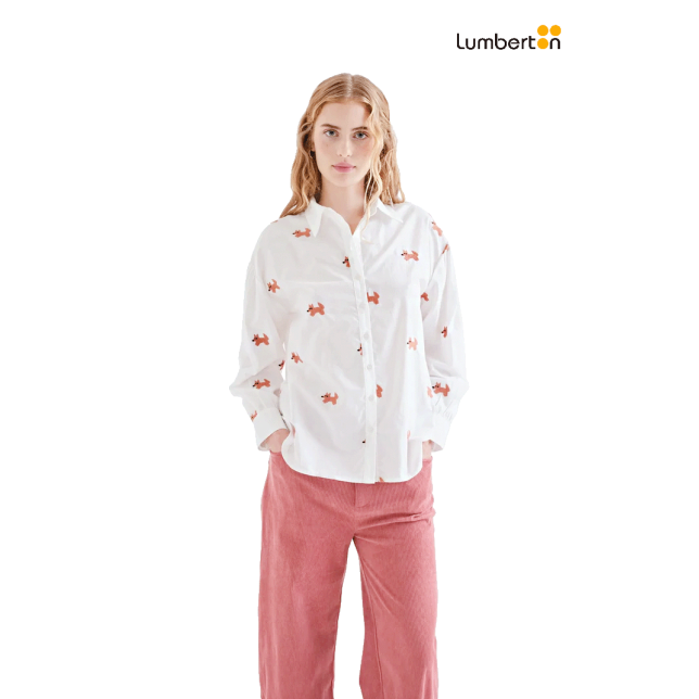 Camisa Cruda M/L Estampado41012...