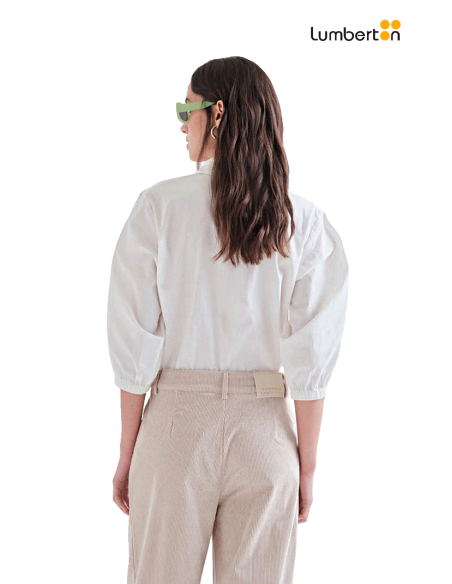 Camisa Blanca M/C Larga Con Botones11071 Compañía Fantástica