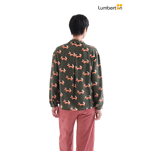 Camisa M/L Oscura Estampado... 2