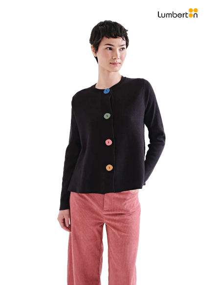 Chaqueta Corta M/L Negra10225 Compañía Fantástica