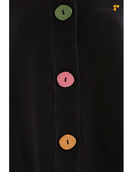 Chaqueta Corta M/L Negra10225 Compañía Fantástica