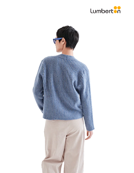 Chaqueta Corta Azul Con Rayas Blancas10245 Compañía Fantástica