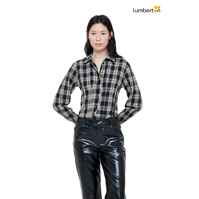 Camisa De Cuadros Negros11301 Wild Pony