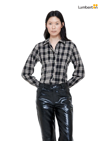 Camisa De Cuadros Negros11301 Wild Pony