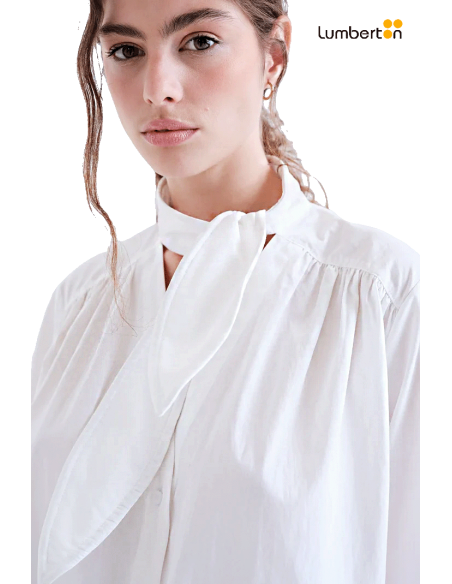 Camisa Blanca M/L11070 Compañía Fantástica