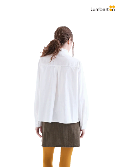 Camisa Blanca M/L11070 Compañía Fantástica