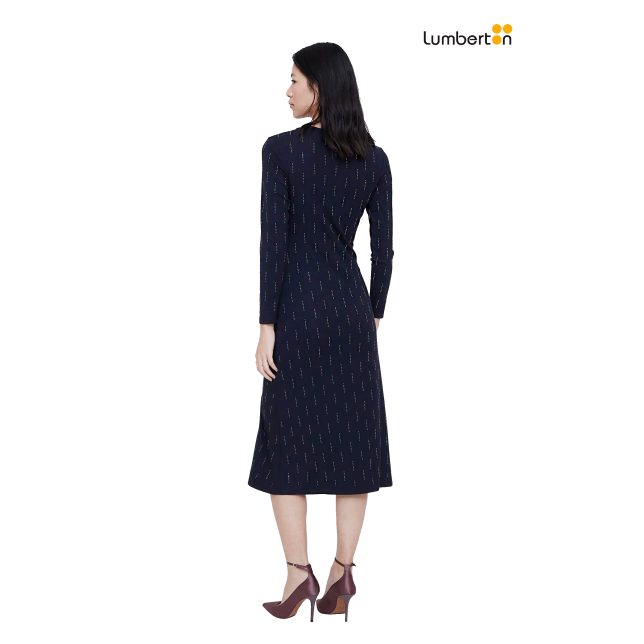 Vestido Marino Tachuelas Brillantes...