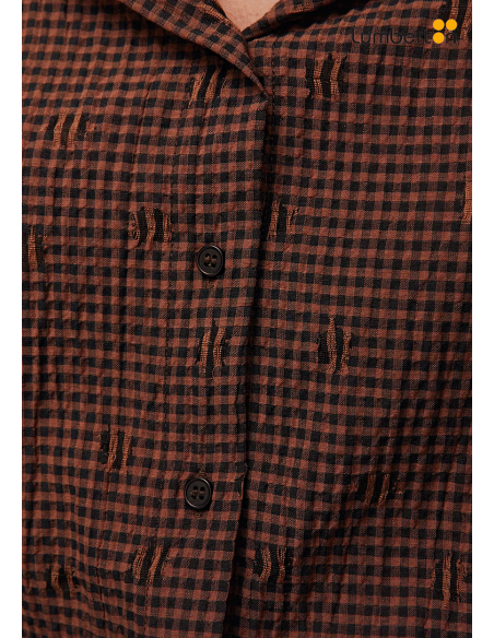Camisa Cuadros MarrónCAO12 Systemaction