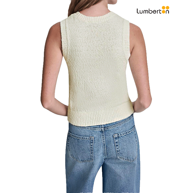 Chaleco Punto BeigeSLEEV4 DKNY