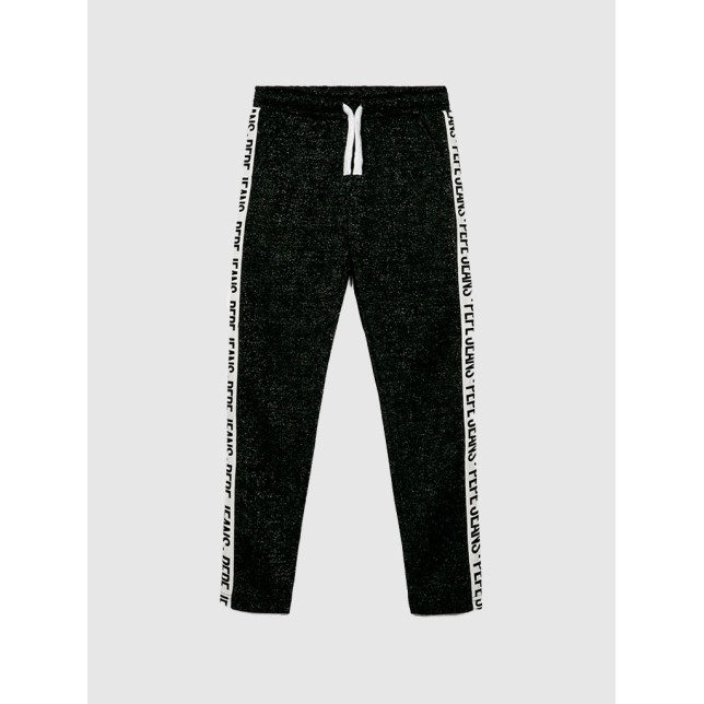 Pantalón Chándal Negro Brillante SOFIA