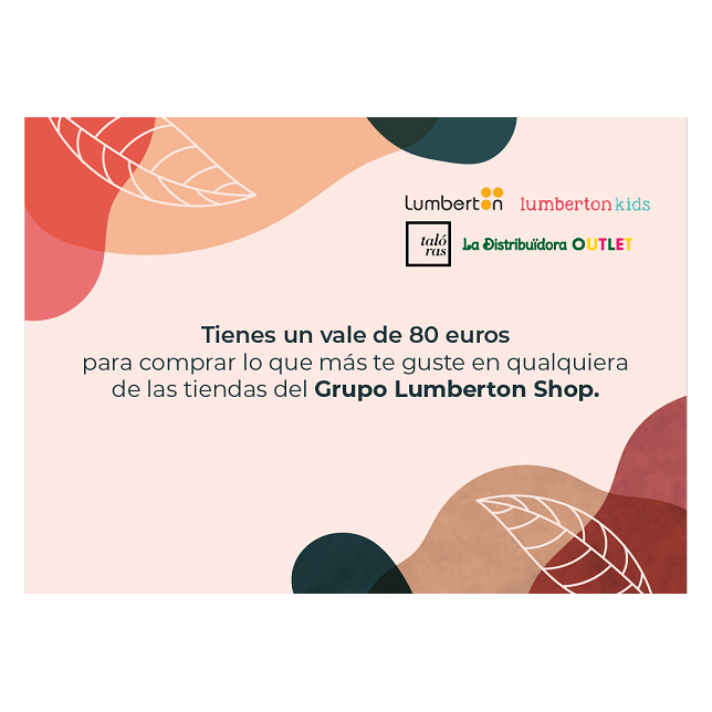 Tarjeta regalo 80 eur