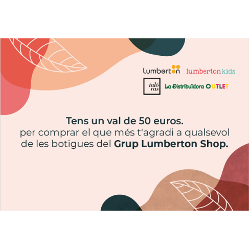 Tarjeta regalo 50 eur