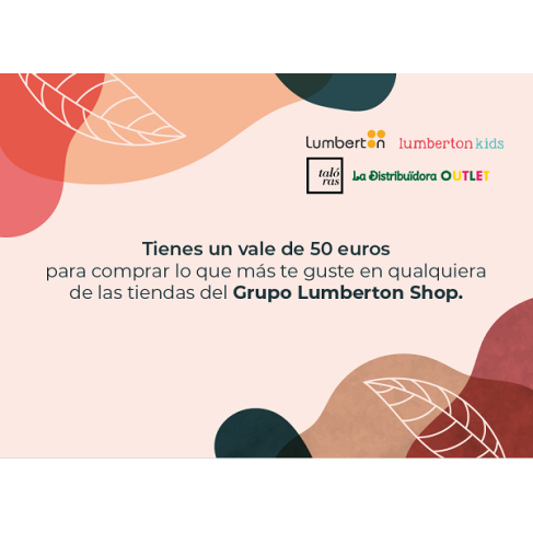 Tarjeta regalo 50 eur 2