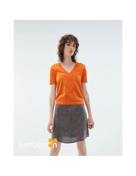 Jersey SYSTEMACTION Punto Naranja Brillo M/C JE317CI