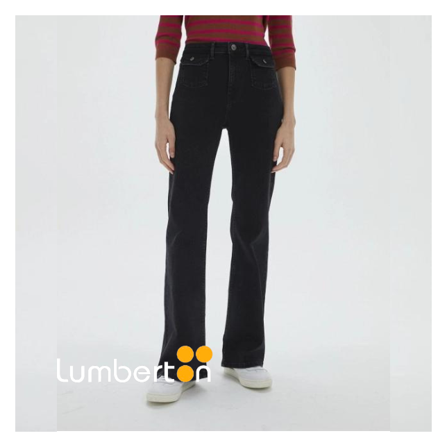 Pantalón SYSTEMACTION Negro Vaquero...