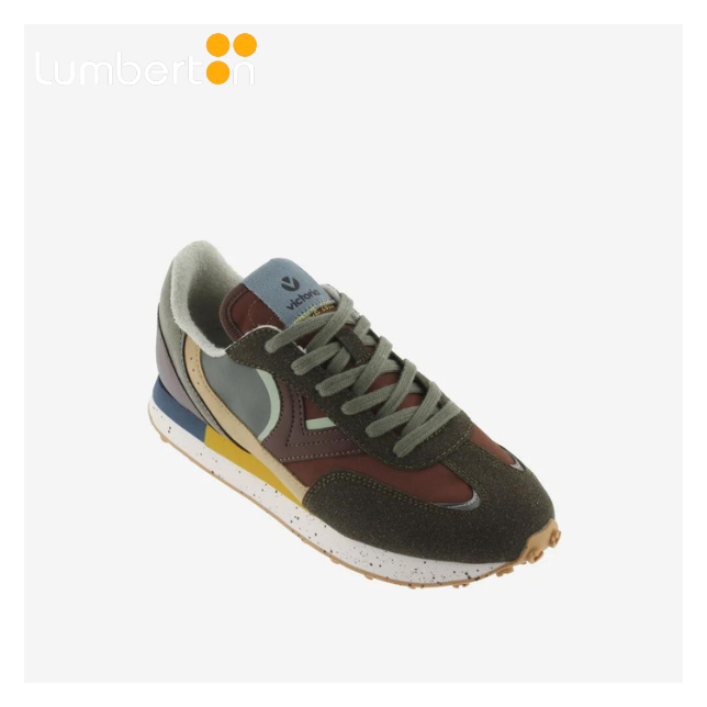 Bamba multicolor verde/marrón 1136102K