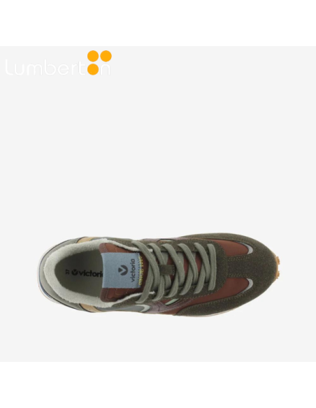 Bamba multicolor verde/marrón 1136102K