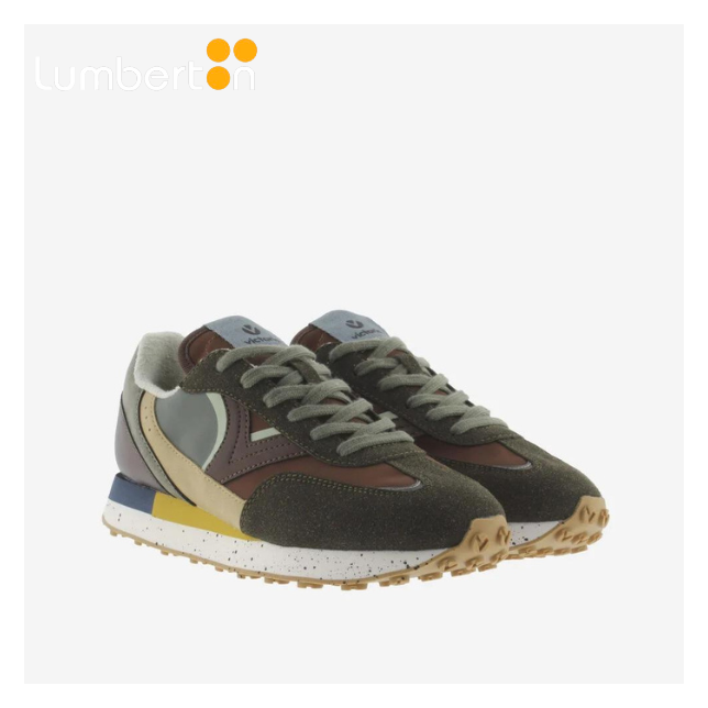 Bamba multicolor verde/marrón 1136102K