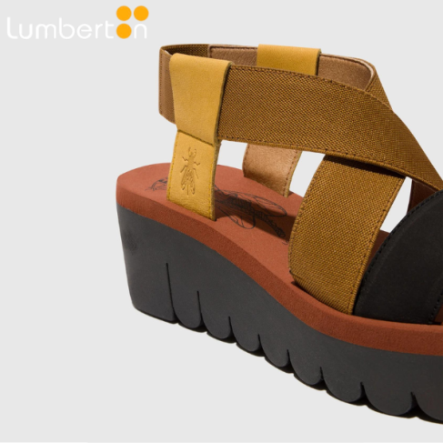 Sandalia tiras marrón i... 2