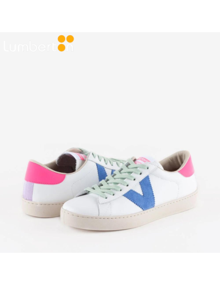 BAMBA V SERRAJE AZUL, CORDONES VERDES 1126171C