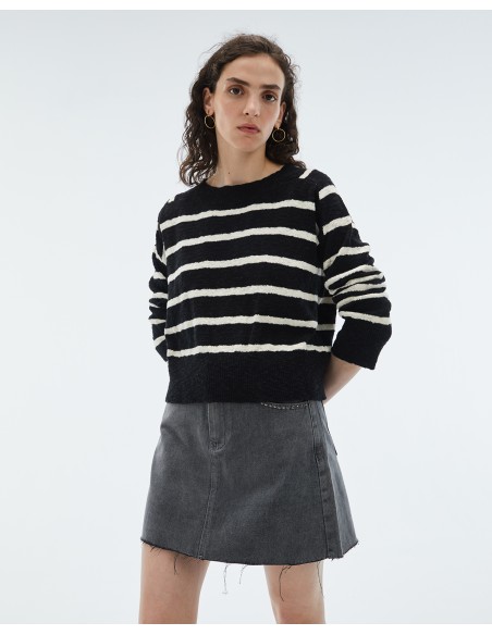 JERSEI RAYAS DOS COLORES VERDE/NEGRO JE125CI