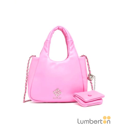 Bolso rosa chicle 35857