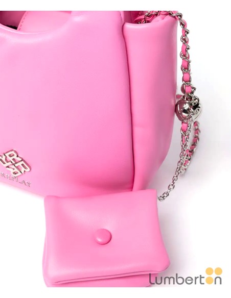 Bolso rosa chicle 35857
