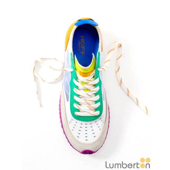 Bamba multicolor de red serraje punta...