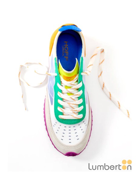 Bamba multicolor de red serraje punta CARDINAM