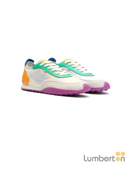 Bamba multicolor de red serraje punta CARDINAM