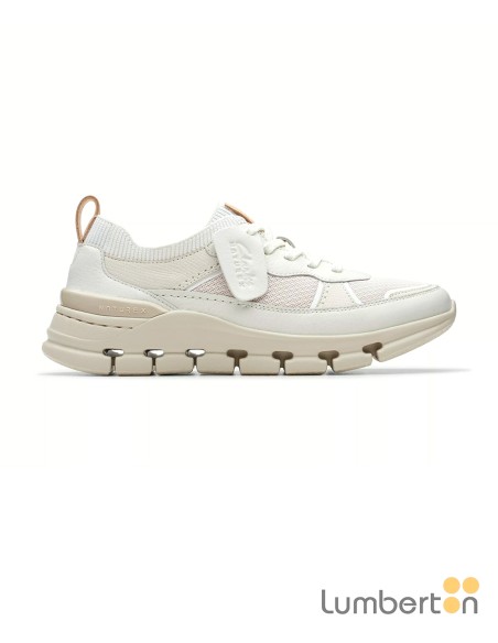 Bamba beig con red y cordones NATUREXB