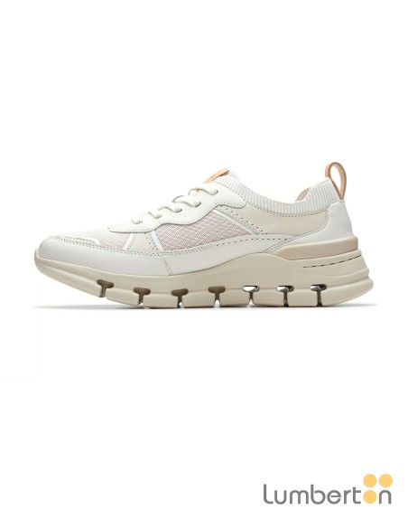 Bamba beig con red y cordones NATUREXB